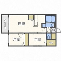 レジーナN22の物件間取画像